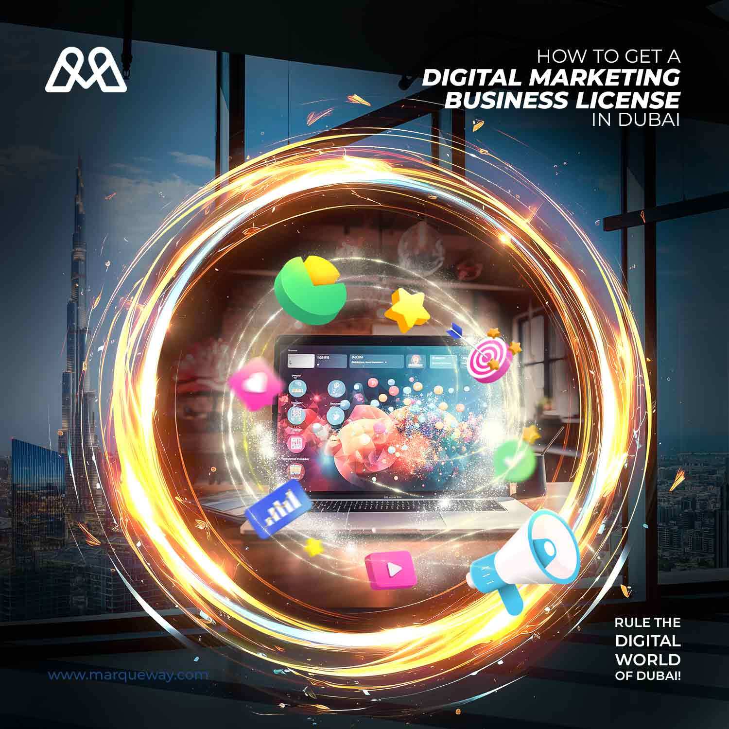 Digital Marketing Business License In Dubai Marqueway